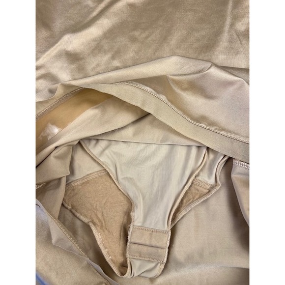 SPANX Simplicity Smoothing Open Bust Full Slip Camisole Shapewear Nude Size L - Picture 9 of 12